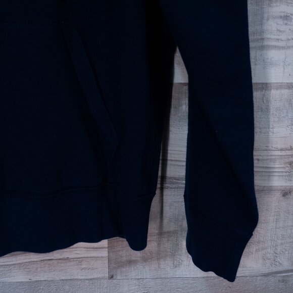 Polo Ralph Lauren Mens Navy Full-Zip Hoodie Sweatshirt - Picture 5 of 6